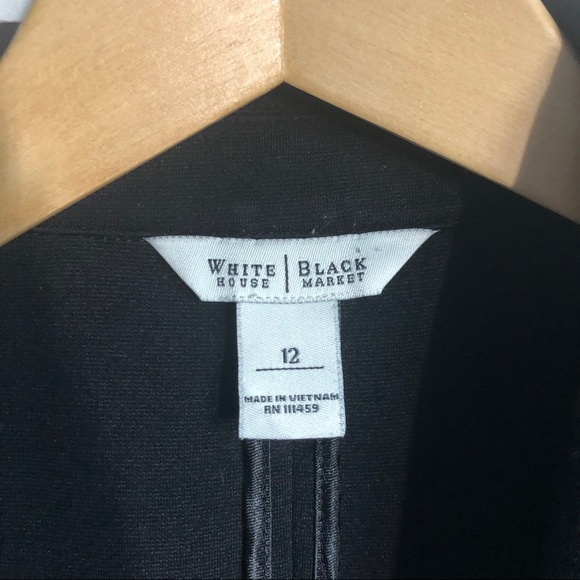 White House Black Market notched collar blazer 12 - Picture 5 of 6